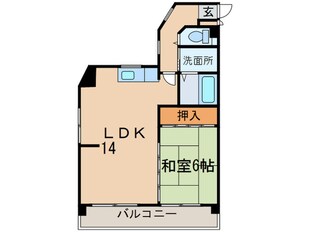 幸和マンションの物件間取画像